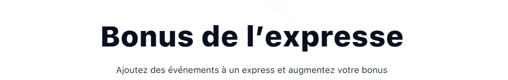 Bonus et Promo Code pour les Paris sur les événements Sportifs chez 1Win Site Web