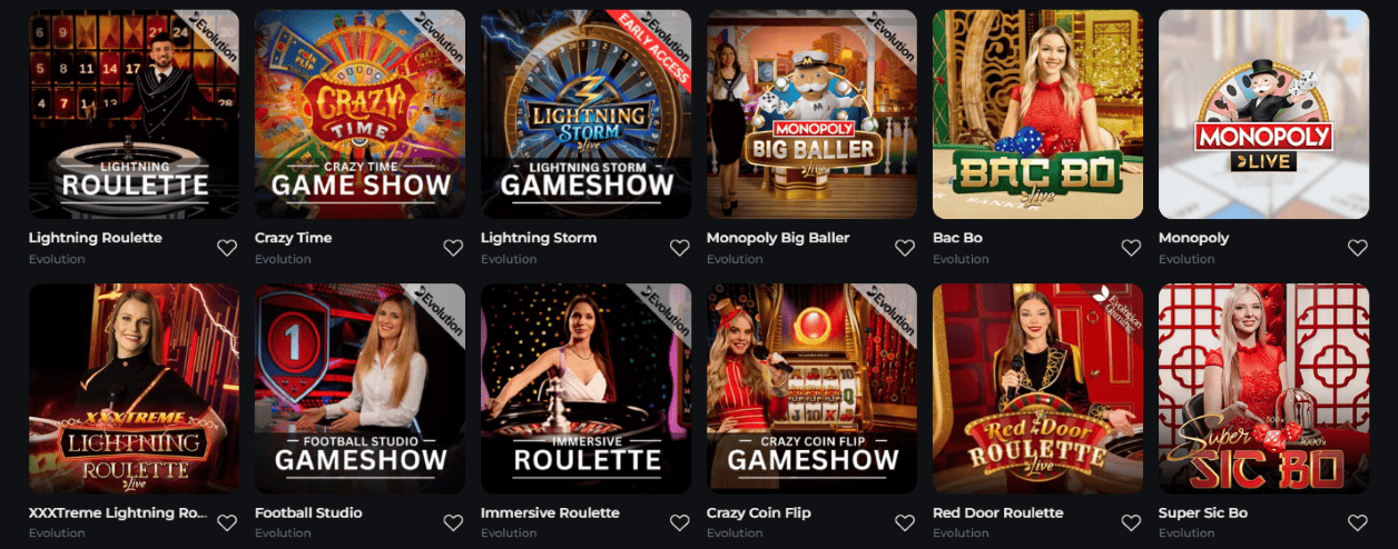 Essayer de Jouer de Superbe Croupiers en Direct Jeux en BetOnRed Cassino