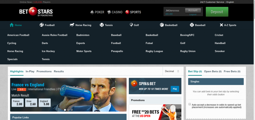 Casino BetStars France en Ligne Revue Web