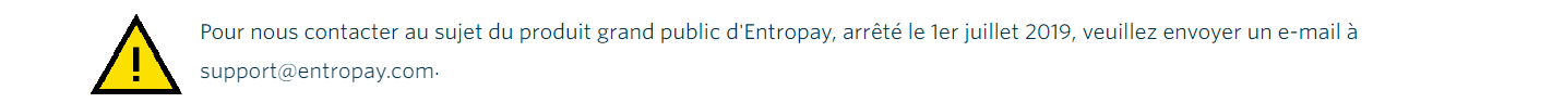 Entropay disponible pour les joueurs français pour payer dans les casinos en ligne