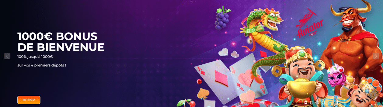 BetExclusive Casino - Profitez un no Deposit Bonus sans Dépôt en France