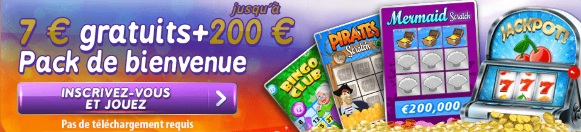 Avis de Gratorama 2 Bonus - 7 euro gratis sans dépôt pour les joueurs de France