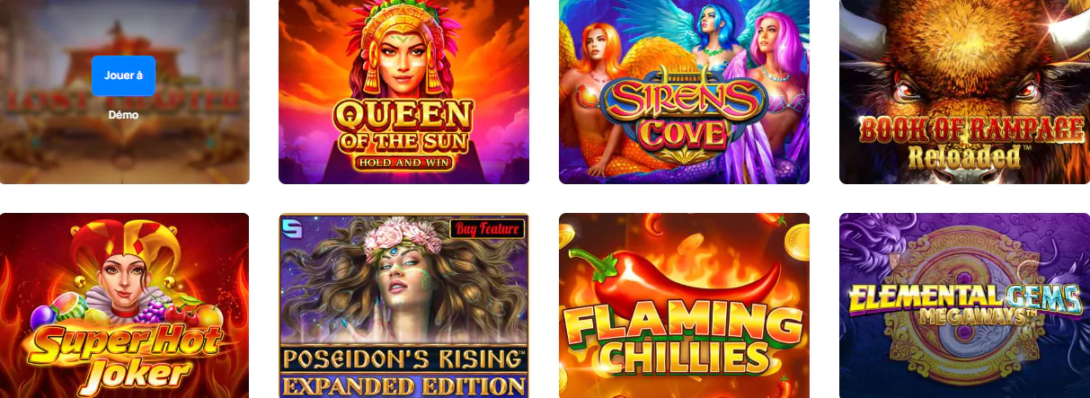 Avis de Machines à Sous Jeux au Casino Millionz France