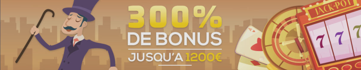 Mr James Casino en ligne bonus sans dépôt