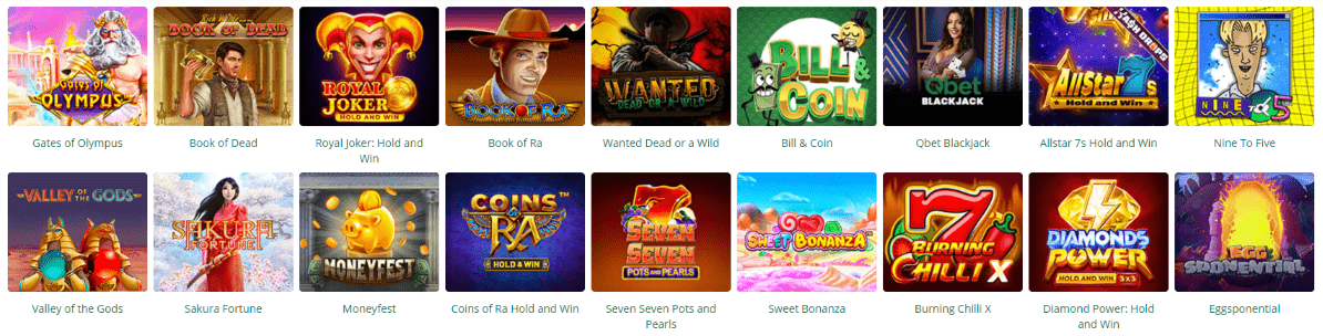 Casino QBet sur Internet Machines à Sous Français Jeux 