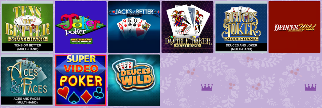 Jouer Video Poker en Spinz-Royal France et Obtenir 10€ Aujourd'hui